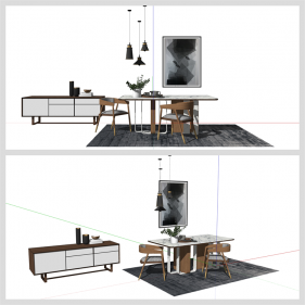 손쉬운 주방 인테리어 Sketchup 모델 만들기