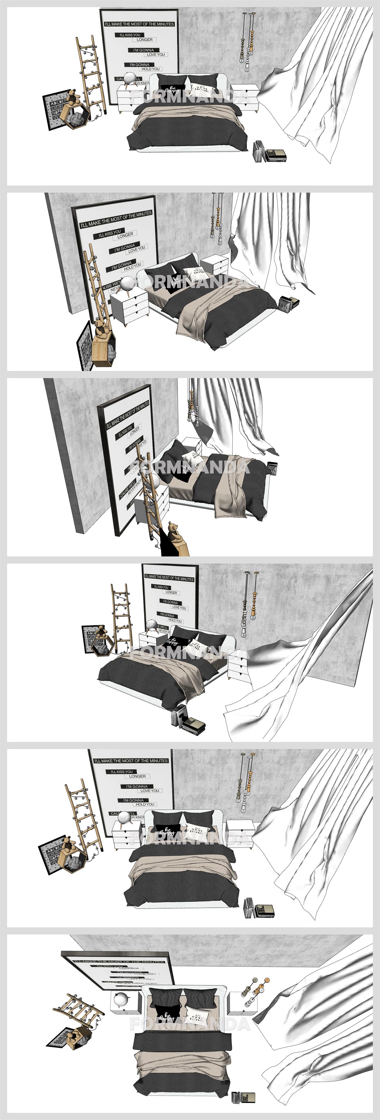 손쉬운 안방 리모델링 Sketchup 소스 만들기 상세보기