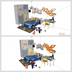 마음을 사로잡는 유아공간 인테리어 스케치업 모델 다운로드