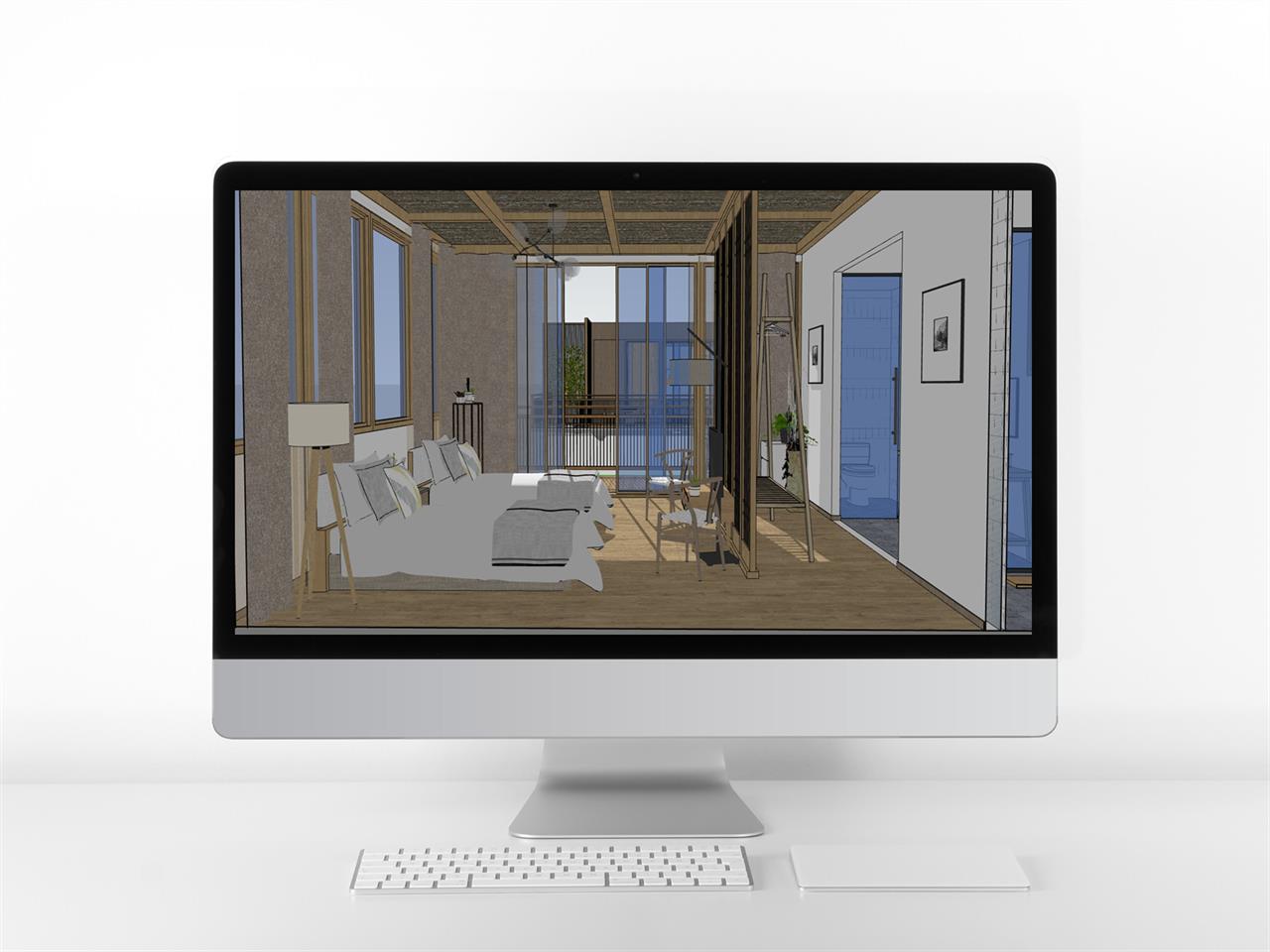 간편한 호텔룸 디자인 웹툰배경 소스 사이트 미리보기
