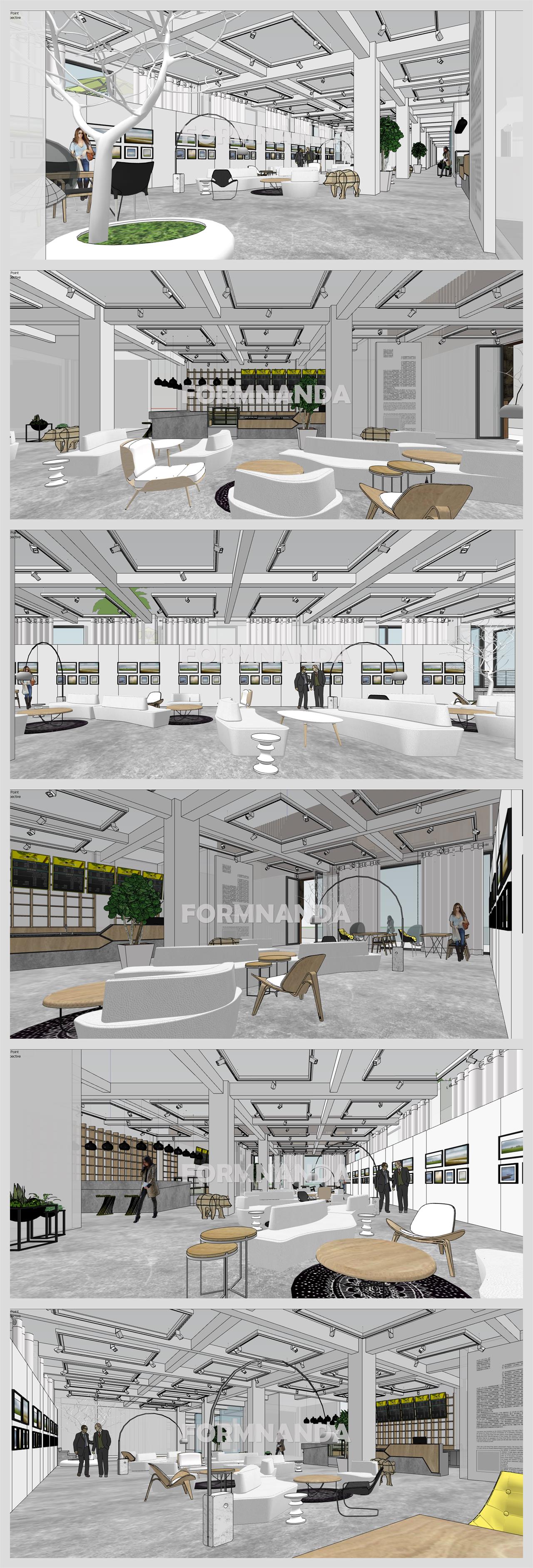 손쉬운 사무공간 디자인 Sketchup 배경 만들기 상세보기