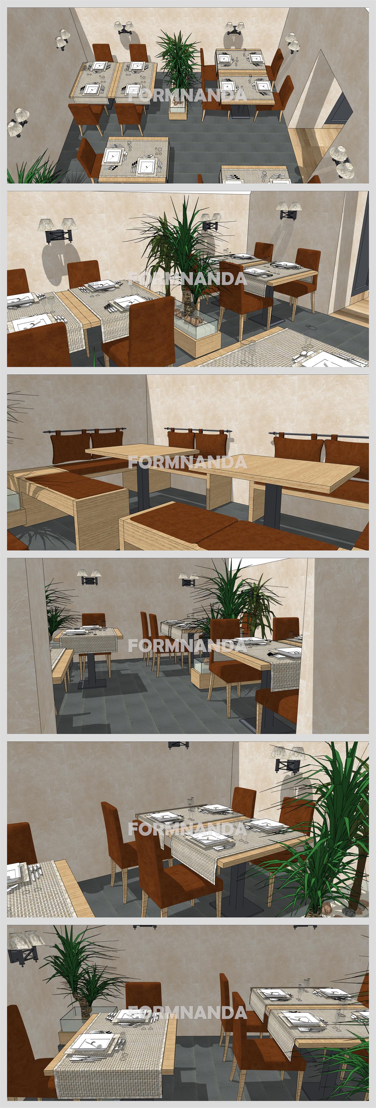 맞춤형 식당 디자인 웹툰배경 모델 사이트 상세보기