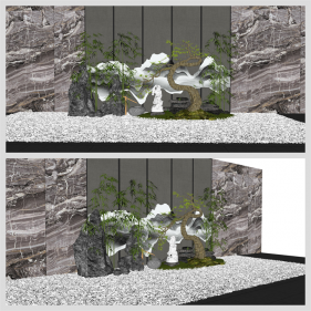 현대적인 정원조경 디자인 웹툰배경 배경 사이트