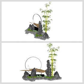 간편한 정원조경 환경 웹툰배경 템플릿 사이트