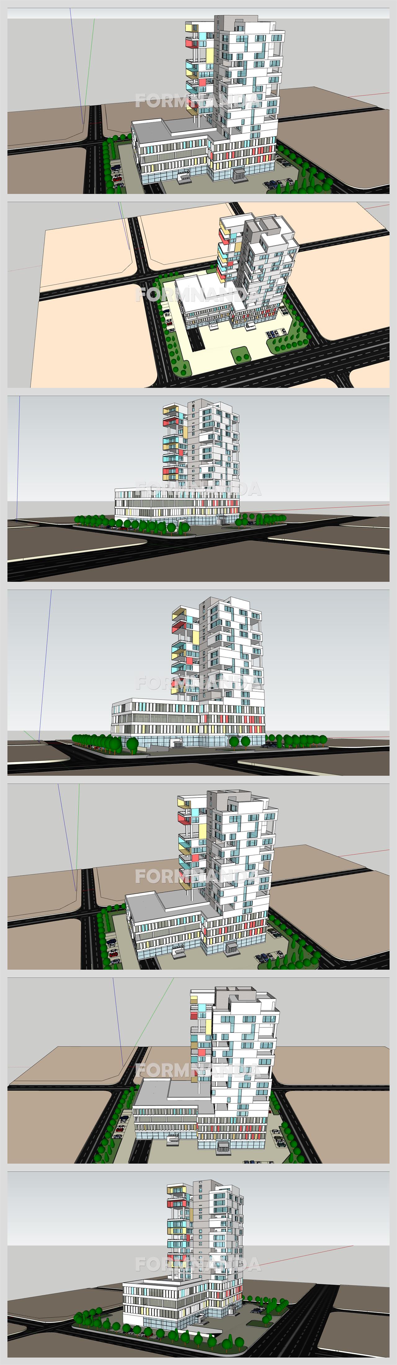 깔끔한 사무행정시설 디자인 웹툰배경 모델 사이트 상세보기