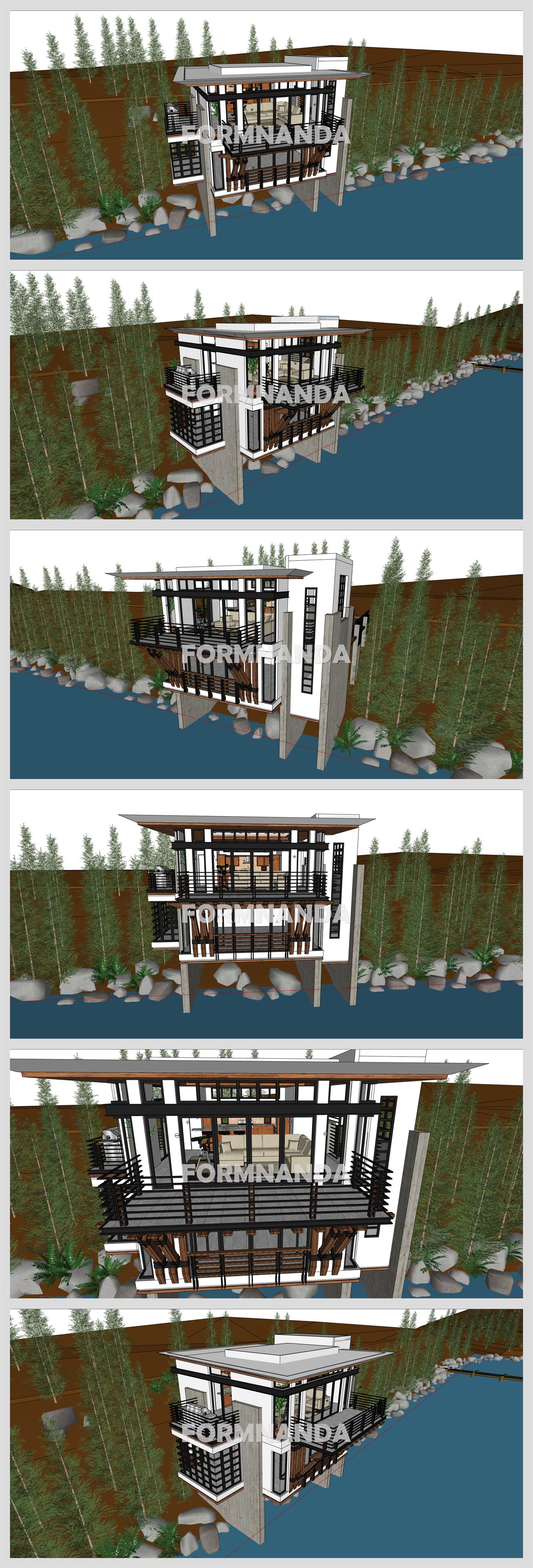 간단한 별장주택 꾸미기 웹툰배경 배경 사이트 상세보기