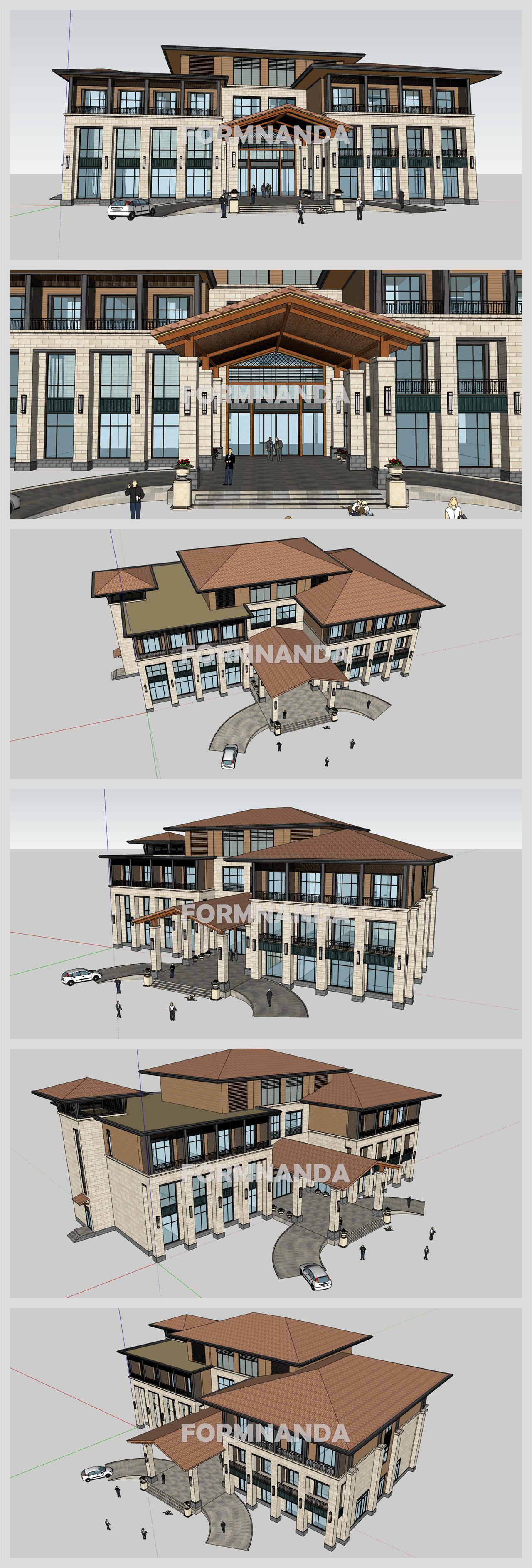 손쉬운 문화시설 Sketchup 템플릿 만들기 상세보기