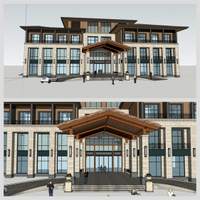 손쉬운 문화시설 Sketchup 템플릿 만들기