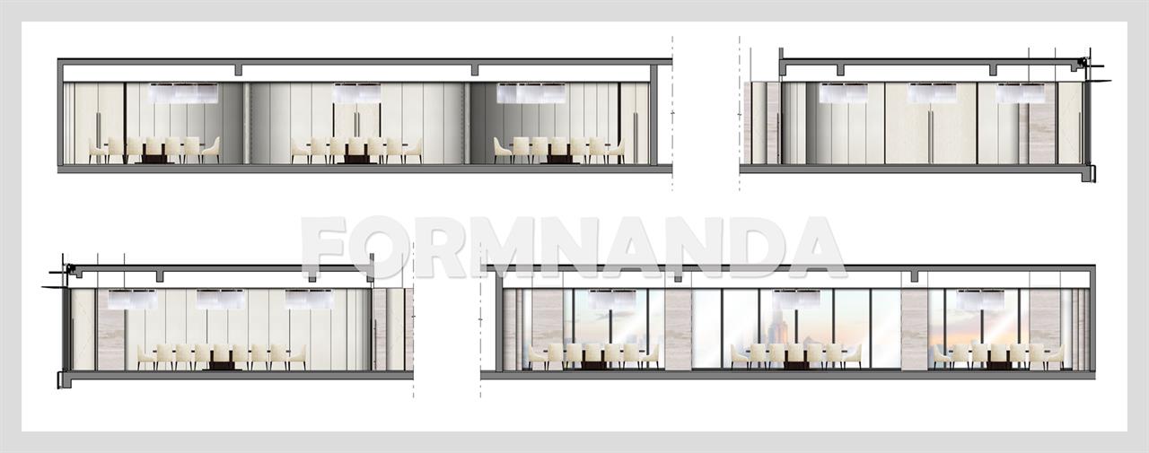 세련된 단면도 PS 샘플 디자인 미리보기