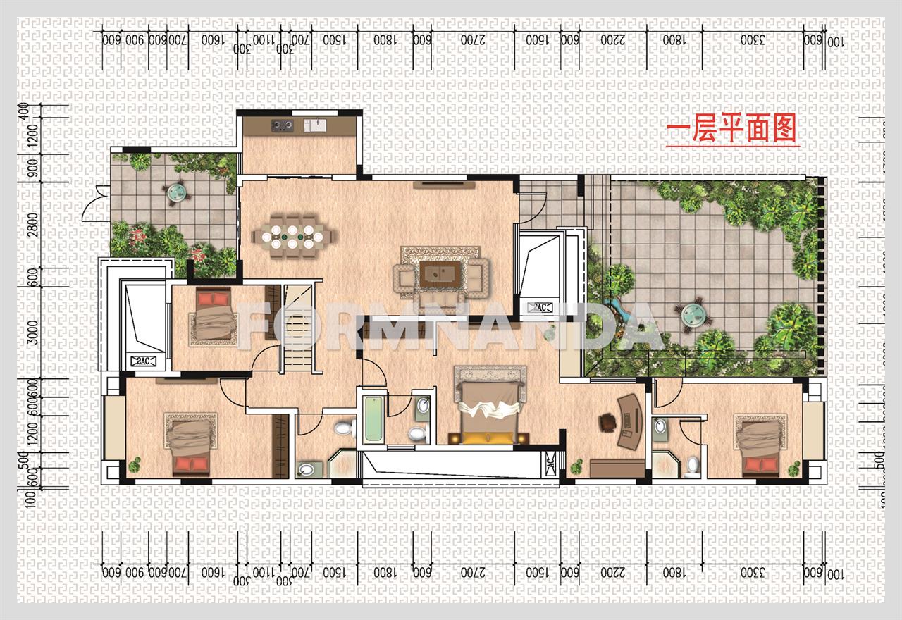 고급스럽운 평면도 Photoshop 소스 만들기 상세보기